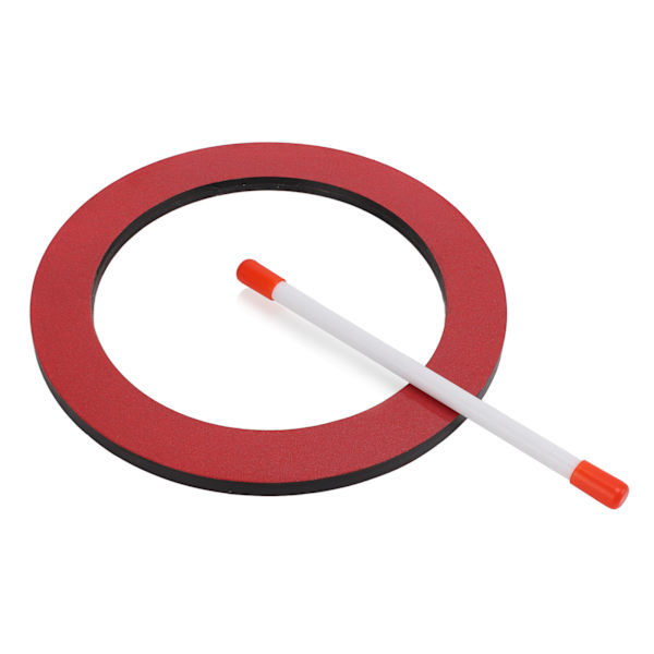 Red Resin Skin Børnehåndtromme - Percussion Instrument for Oplysning