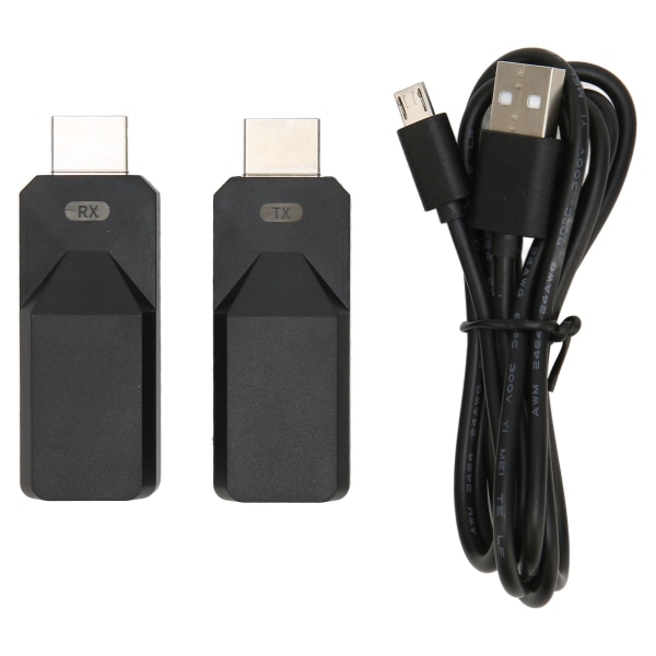 HD Multimedia Interface Extender 1080 60Hz HD Multimedia Interface Extension Adapter för TV Dator Monitor Projektor