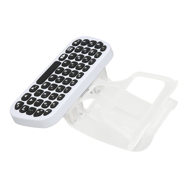 Controller Tastatur Professionel Chat Stemme Trådløs Bluetooth Controller Tastatur med Clip Holder til PS5 Controller