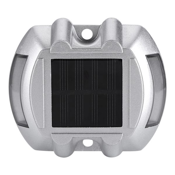 Valualumiininen power 6 LED-ulkokäyttöinen vedenpitävä ajotiellä oleva valotievalo (punainen)