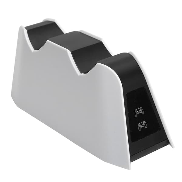 AL-P5007 Controlleroplader Bærbar Dobbelt Gamepad Opladningsdockstation Rack til PS5