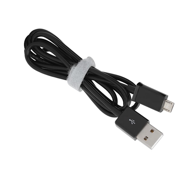 2 st 1 m telefonladdningskabel Micro USB snabbladdningskabel PVC-datakabel för AndroidBlack