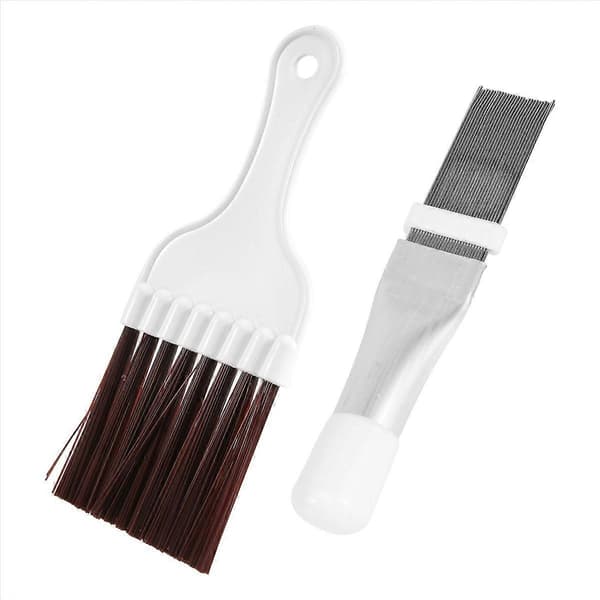 Air Conditioning Fin Comb Condenser Cleaning Comb Refrigeration Repair Tool Cleaning Brush Fin Comb Silvervit