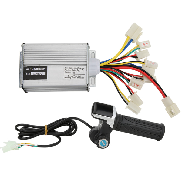 36V1000W borste E-cykelkontroll och multifunktions set med lås elektrisk kvantitetsdisplay
