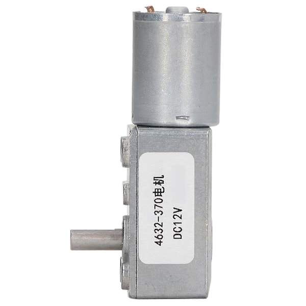 Hastighedsreduktionsmotor Selvlåsende Slidstærk 4632370 Snekkegear Motor kompatibel med Printer DC12V 1RPM