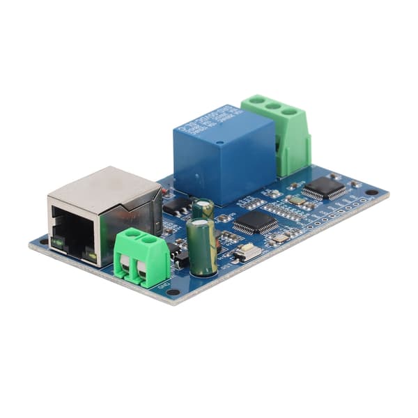 Nätverksrelämodul RTU 1-vägs trådbunden Ethernet LAN-kontroll PCB elektroniska komponenter