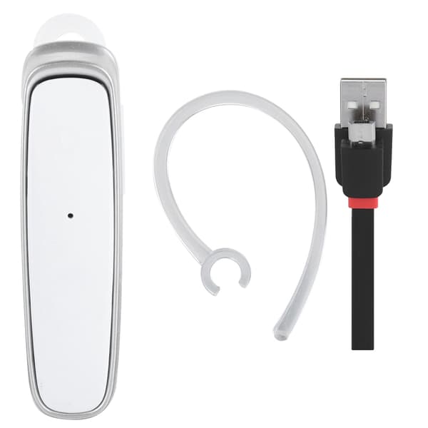 Fineblue FX-1 Stereo Trådlöst Sport Bluetooth Headset Hörsnäcka Handsfree Hörlur (Vit)
