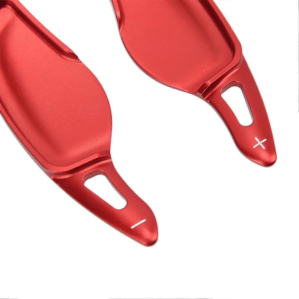 Aluminiumslegering Paddle Shifter Forlengelse Erstatning kompatibel med G Chassis G20 G22 G30 G32 G11 G01 G02 G05 G06 G29 G80 G82 F90 Rød
