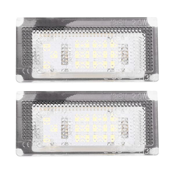 1 par 12V 18 SMD LED-skiltlys passer til Mini Cooper S R53 2001-2006