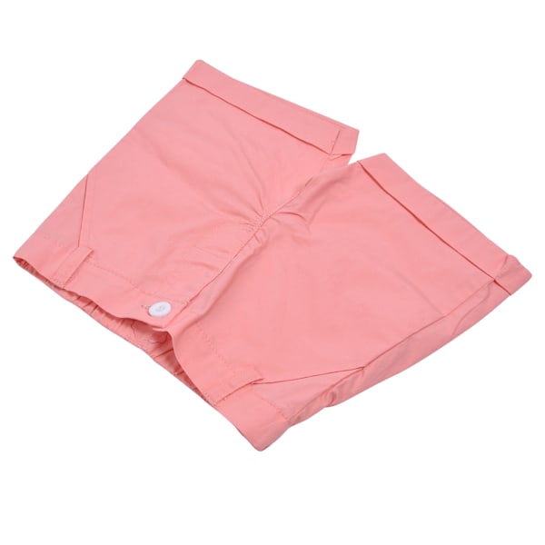 Rosa baby shorts pustende bomullsbukser myke småbarns sommer shorts for 3-6 år gamle babyrosa 90cm