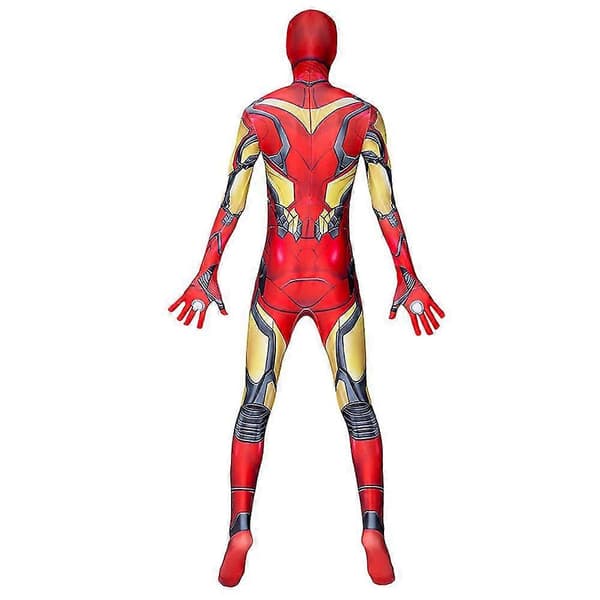 Iron Man Cosplay Kostume Bodysuit til Mænd Heldragt Karneval Party 190