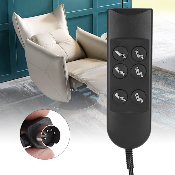 Praktisk rund knap sofa lift controller enkelt motor controller til husholdningsapparater