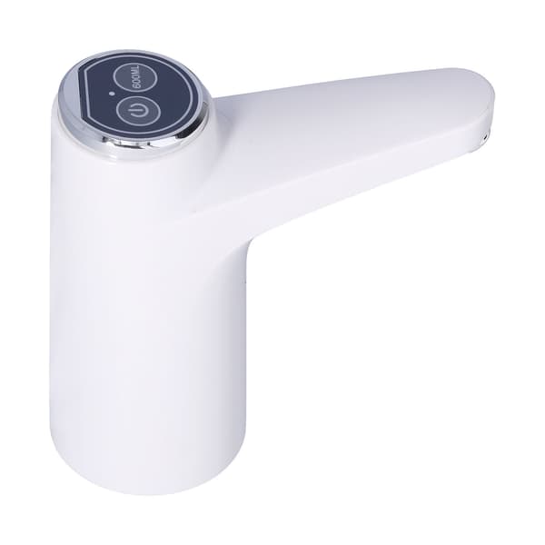Elektrisk vandpumpe USB genopladelig hvid smart vandflaskedispenser til hjemmekontoret