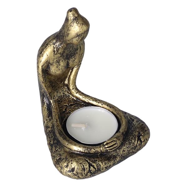 Yoga Figurine Unik Design Dubbel Funktion Hållbar Robust Praktisk Ängel Figurine för Hem Tearoom Yoga RumSCS- RC007-A1