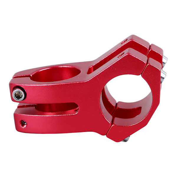 31,8 mm cykelstyr, mountainbike styr, kort styr, passer til de fleste cykler, racercykler, BMX, Fixie Gear, cykling, aluminiumlegering, rød