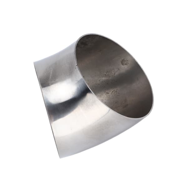 45° Turbo Eksosbøy Albuerør Eksos Downpipe Korrosjonsbestandig 304 Rustfritt Stål