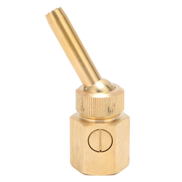 Naaraskierteinen suihkulähdesuutin messinki säädettävä vesisuihkupää ja venttiili Pond3/4 25mm