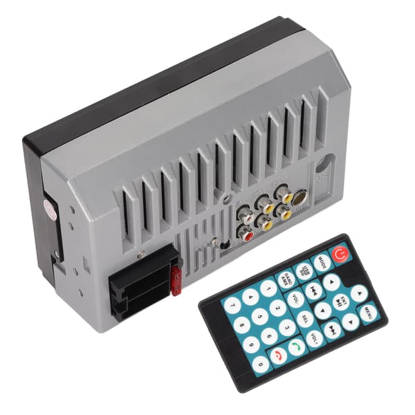 7in Bil Audio Receiver Double Din Stereo MP5 Afspiller Touch Screen Bluetooth Håndfri Bakkamera Support