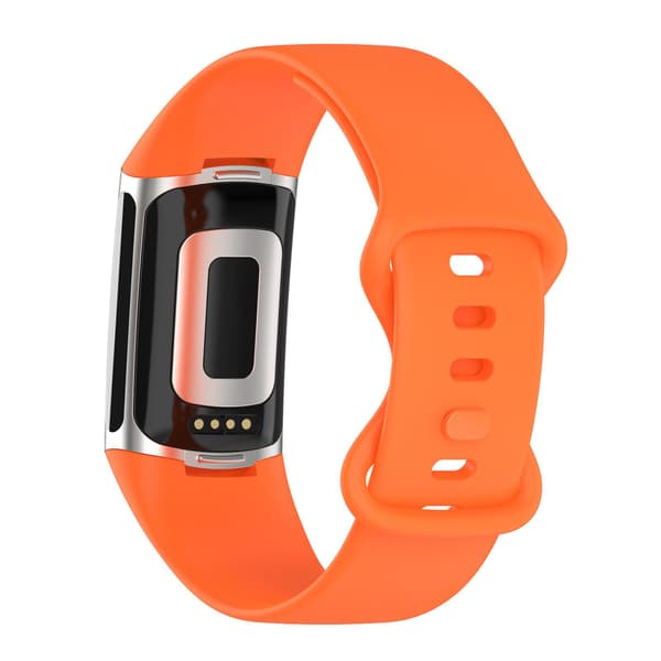 Erstatningsrem kompatibel med Fitbit Charge 5 TPU blød urrem til smartur