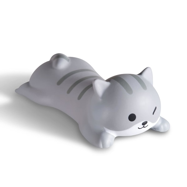 Sød Ergonomisk Håndledsstøtte til Mus og Tastatur Langsomt Stigende PU Kat Design Arm Pude til Skrivebord