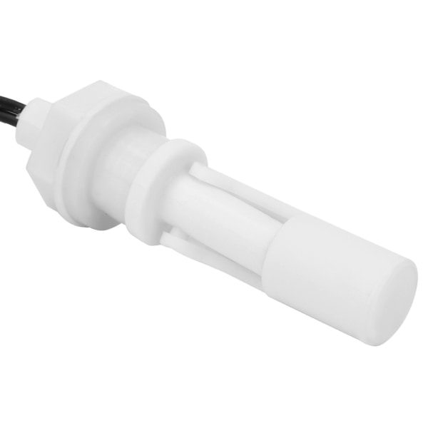2st vattennivågivare strömbrytare sidomonterad vit PP plast flytande flytströmbrytare 16mm DC0-110V