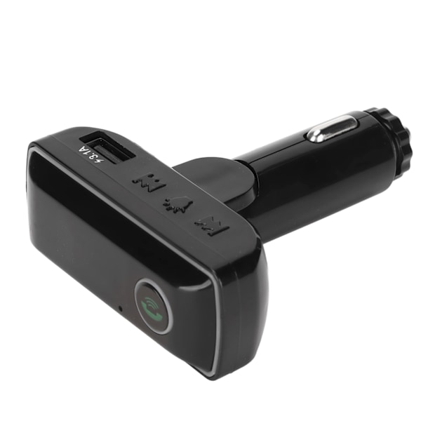 Bil Blåtand FM-sändare Stor kapacitet USB-data gränssnitt Radioadapter för bil F11