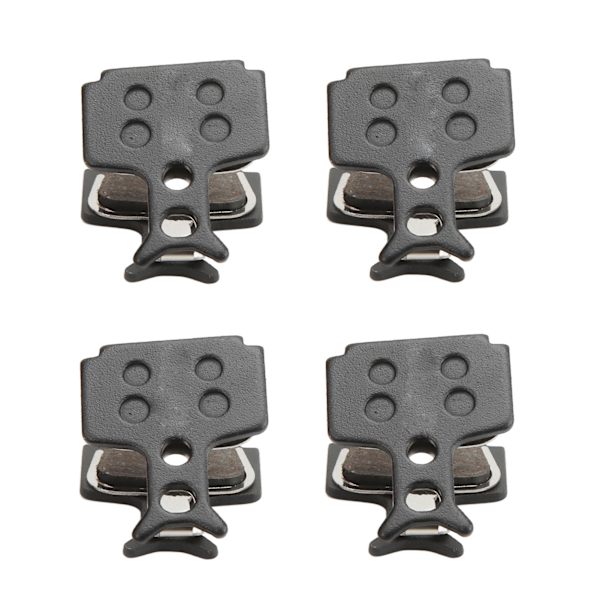 4 st/set Resinbromsbelägg Semi Metal Värmebeständighet Cykelskivbromsbelägg Ersättning för Mountainbike MS05C