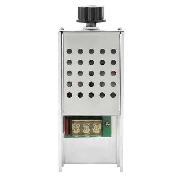 6000W AC 220V SCR Elektrisk Spændingsregulator Lysdæmper Motor Hastighed Temperaturregulator