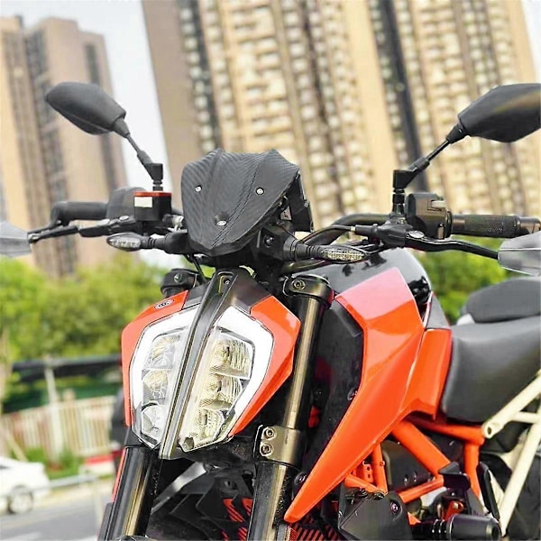 Motorsykkel Vindskjerm For 390 125 DUKE390 DUKE125 Grå