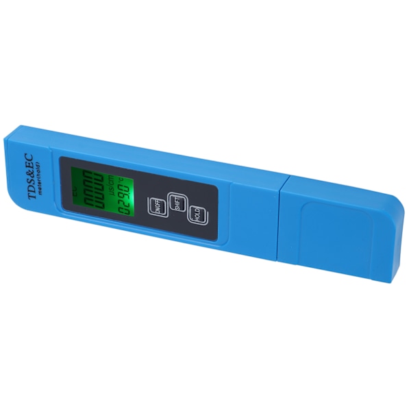 Bärbar penna typ digital TDS EC mätare elektrisk konduktivitet testare vattenkvalitet testBacklight