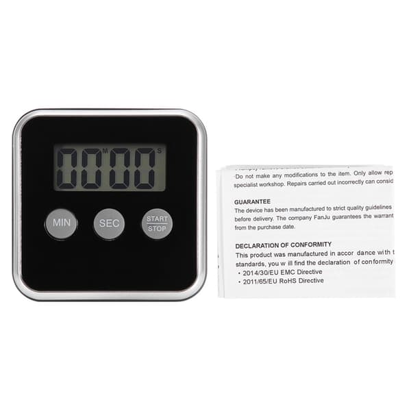 Digital Mini Timer Högt Larm Magnetisk Kök Matlagning Nedräkning