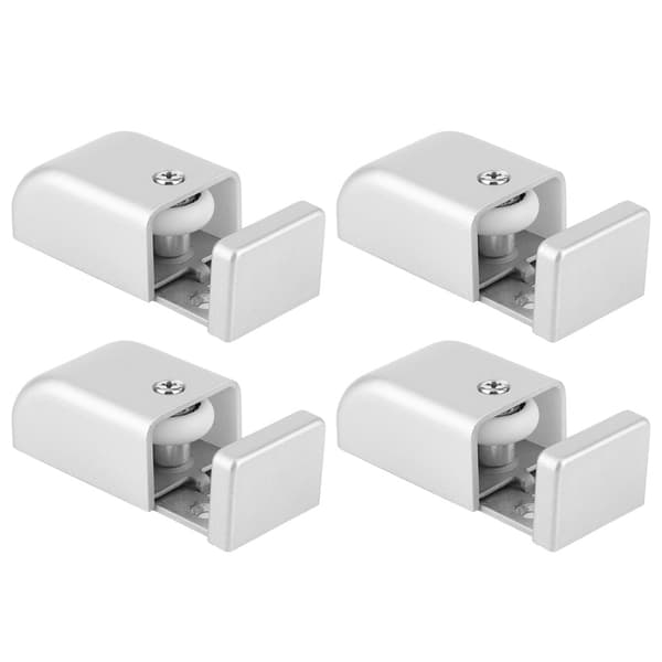 4 stk. Justerbar skydedørstopper Rulleføring Hardware Tilbehør til automatisk dør
