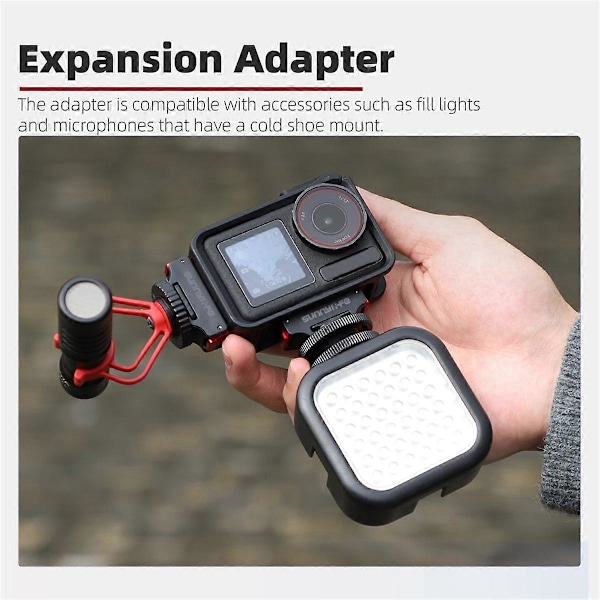 Adapterbas för Action 5 Pro/4/3 snabbfäste
