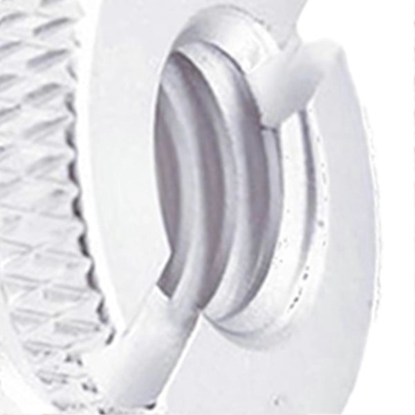 10 st Mikrofon Skruv Adapter 3/8 tum till 5/8 tum Hane Mic Gänga Silver23