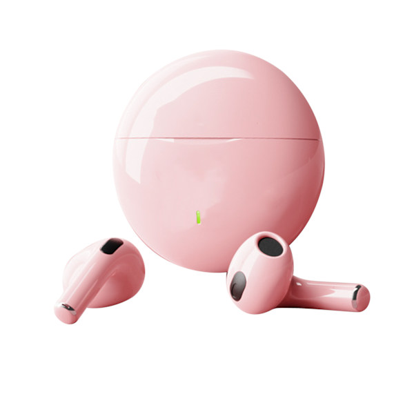 Cartoon Bluetooth -kuulokkeet söpö herkkä mikrofoni suuri kapasiteetti akku Bluetooth-stereokuulokkeet Minnie Pink