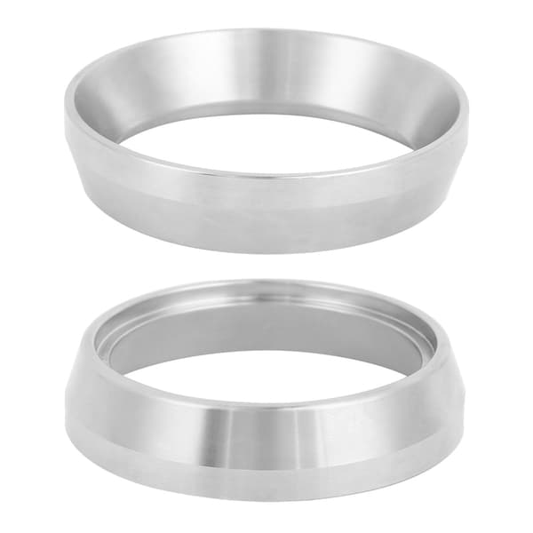 58 mm doseringsring i rustfritt stål, trakt, erstatningspulvermottaker, tilbehør til kaffemaskin