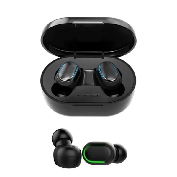 Wireless Bluetooth Earbuds 360 Degree Surround Sound Ergonomic Bluetooth Sports Earphones Black