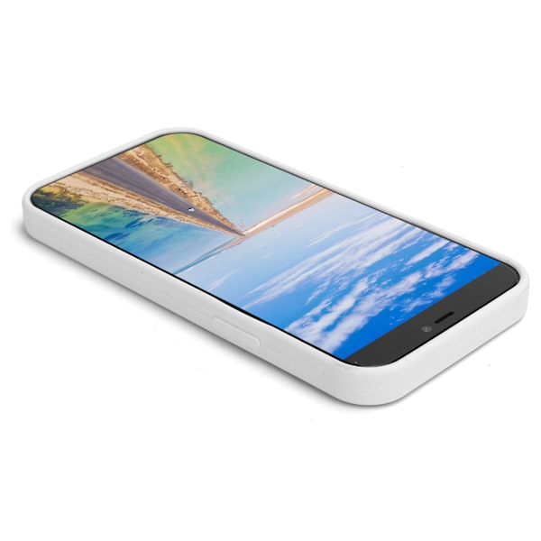 Silikonikotelo suojakotelo matkapuhelinkotelo tukee langatonta latausta sopii iPhone 12/ProWhite