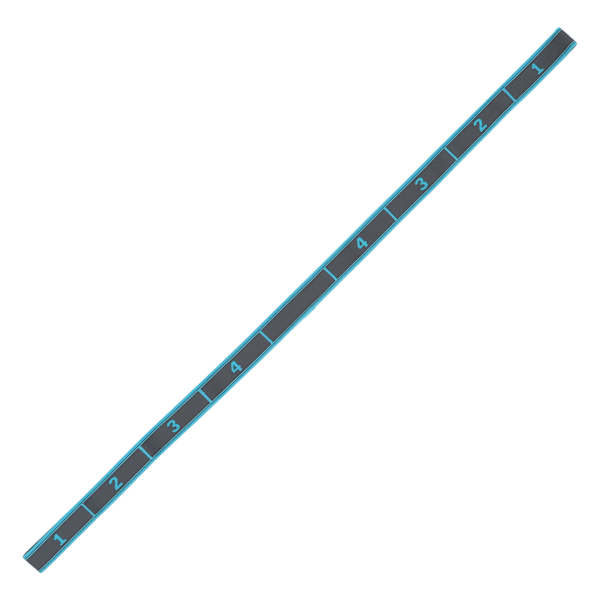 Jooga Stretch Strap Naisten Fitness High Elastinen MultiLoop -harjoitusvyö (sininen harmaa)
