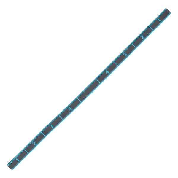Yoga Stretch Strap Kvinnor Fitness Hög Elastisk MultiLoop Tränings Stretch Band Bälte (Blågrå)