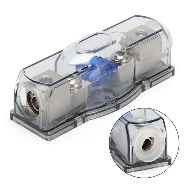 Bil Audio Mini ANL Sikringsboks Holder Sikringer Base RV Modifikation