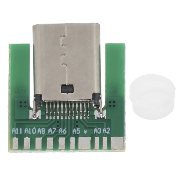 18-pin loddetype C-stik USB3.1-konverter Overflademontering SMT hun-kabeladapter printkort