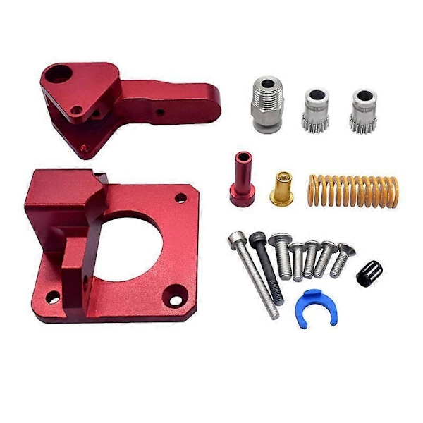 Dubbelväxlad Ender 3 Extruder med Nema 17 Stepper Motor Uppgraderingskit för Ender 3 V2, Ender 3 Pro, Ender 3 Neo-serien, Ender 5-serien, CR6 SE, CR10, Voxel