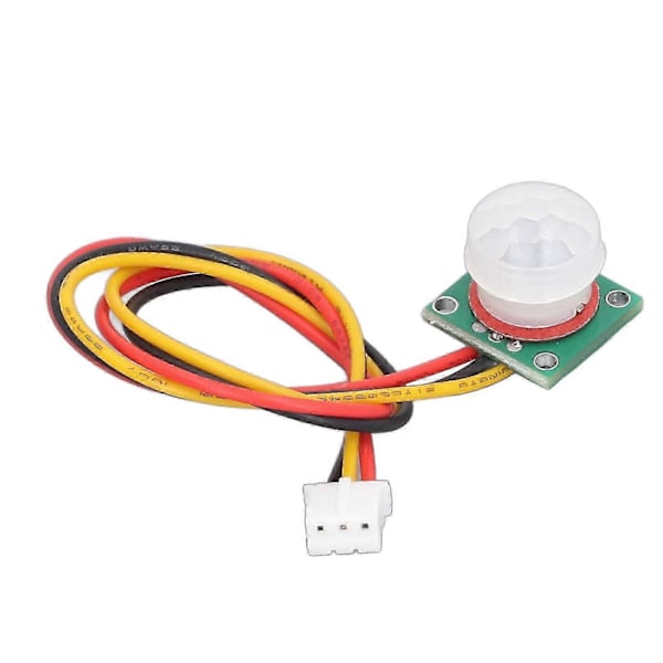 DC 3.3?5V PIR IR Pyroelektrisk Sensor Høj Sensitivitet Infrarød Menneskelig Bevægelsesdetektor Modul med Kabel XH2.0 3P