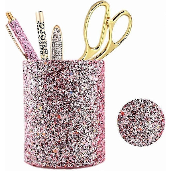 Glitterhållare, Blingdesign, Stilren skrivbordsorganisatör_SZXM