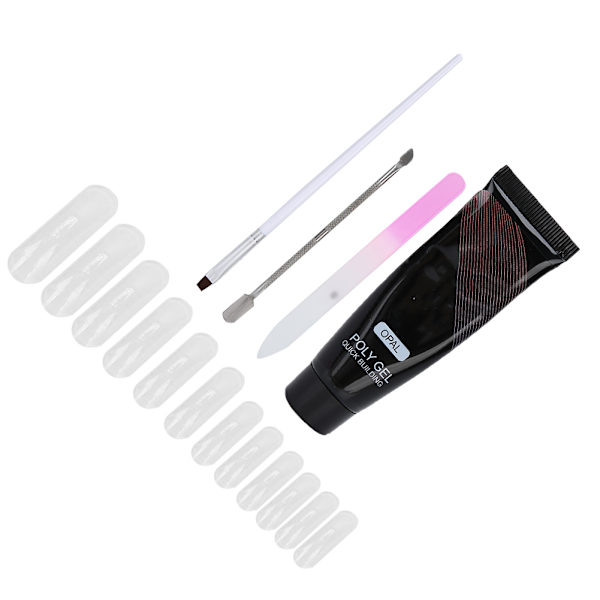 Negle Extension Tool Set UV Gel Polish Nail Tip File Dead Skin Tang Manicure Tool#A