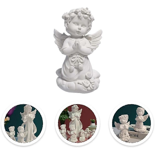 Dekorative Engel Statuer og Figurer Resin Engel Vinger Statue Skulptur Have Statue Figur Bord