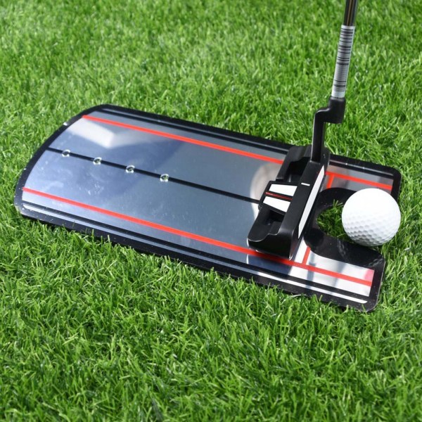 Golf Putting Tränings Putters Justeringsspegel Korrigerande Övningstillbehör