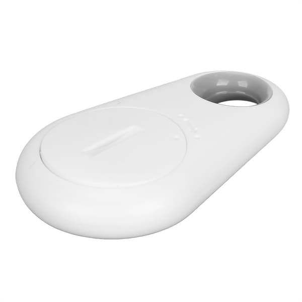 Trådlös Smart Tracker Bluetooth Anti-förlust Larmsensor Enhet för Barn Husdjur Plånbok Bagage Vit