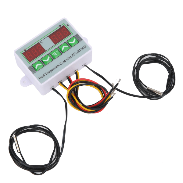 Temperaturregulator Digital Display Mikrocomputer Intelligent kontrolkontakt ST3012 12V